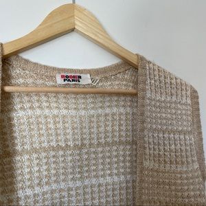 Vintage Rodier knit vest